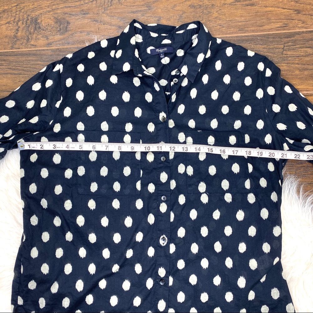 Madewell 100% cotton button down - Picture 6 of 7